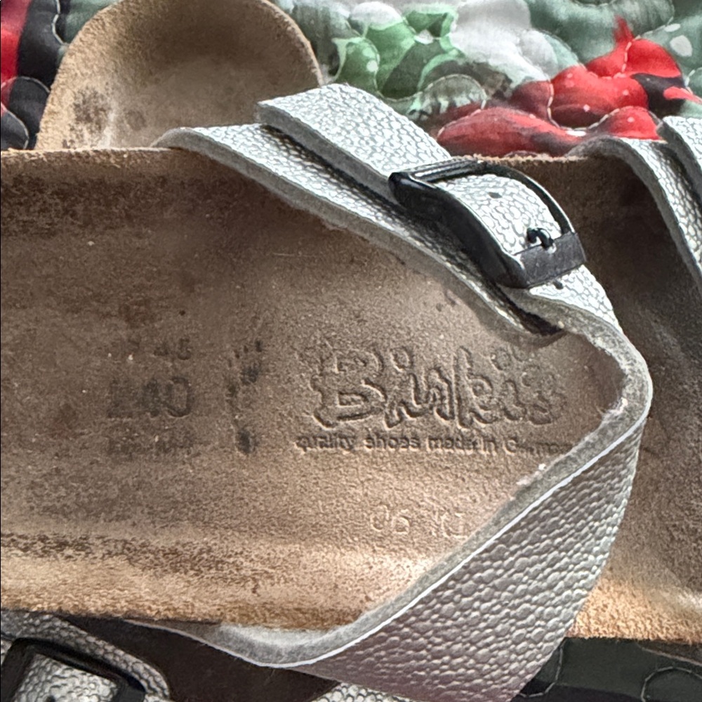 Birkenstock Silver Sandals - Picture 2 of 6
